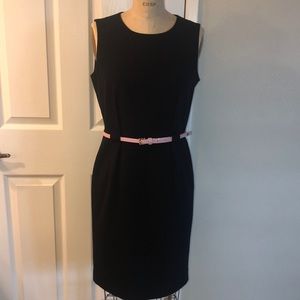 Calvin Klein Navy Blue Tailored Dress